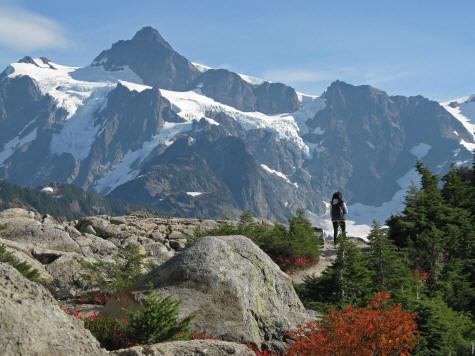 Summit of Mount Baker in Washington State